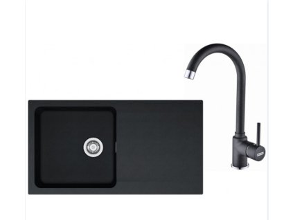 FRANKE Set T41Č OID 611 černá + FP 9000.071 onyx