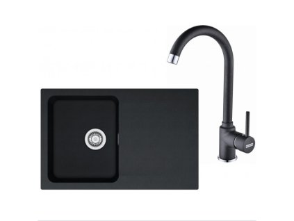 FRANKE Set T30Č OID 611-78 černá + FP 9000.071 onyx