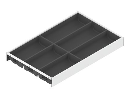 BLUM ZC7S500BS3 Ambia Line příborník 300/500 bílá/šedá