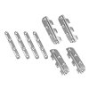 HETTICH 25183 Postelové spojovací kování, délka 130 mm, sada