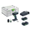 FESTOOL 576446 Akumulátorový vrtací šroubovák T 18+3 HPC 4,0 I-Plus