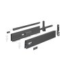 HETTICH 9307232 Atira flexi sada úplná 350/176 antracit, reling, čelní příchyt