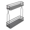 StrongWire dvojkoš boční 200mm samotný tmavě šedý