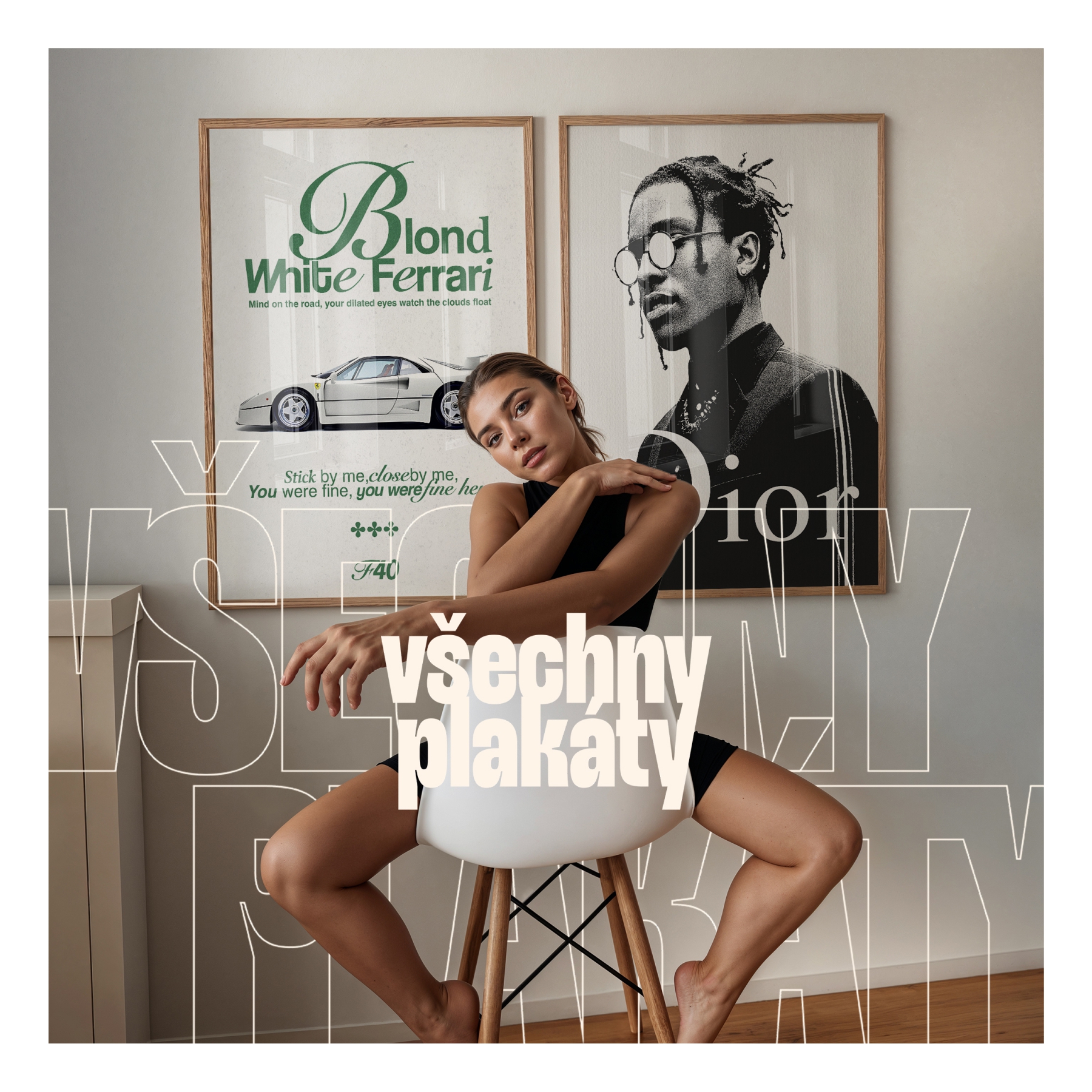 Kompletní nabídka originálních plakátů pro byt, dům, kancelář i garáž. Najdete zde motivační plakáty, designové postery, umělecké motivy, fashion, Hypebeast, sportovní i automobilové plakáty. Všechny plakáty jsou tištěné v Česku na kvalitní materiály a vz
