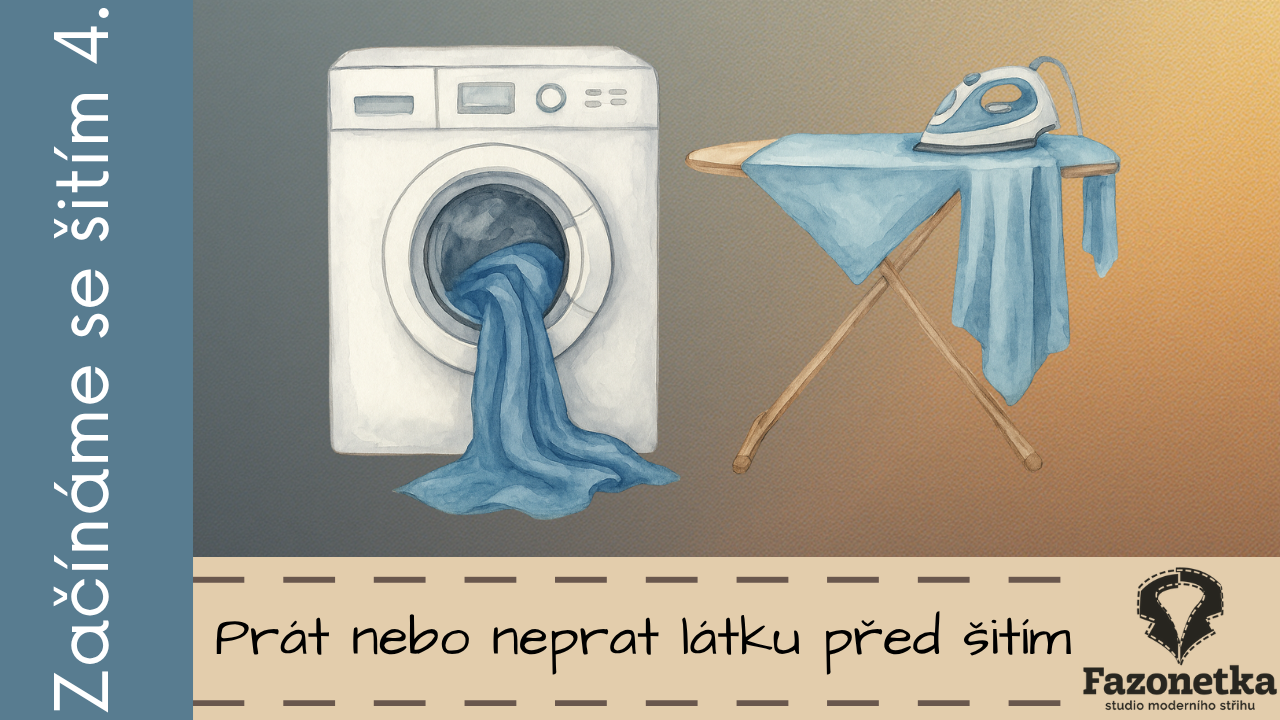 Prát nebo neprat látku před šitím