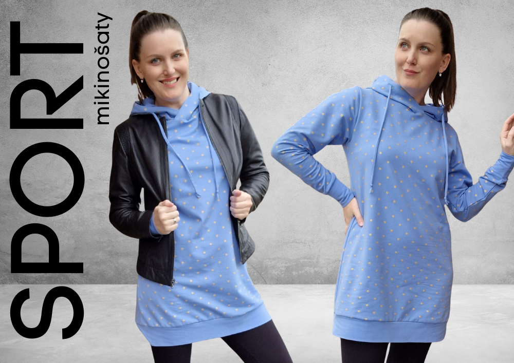 Dámské mikinošaty SPORT