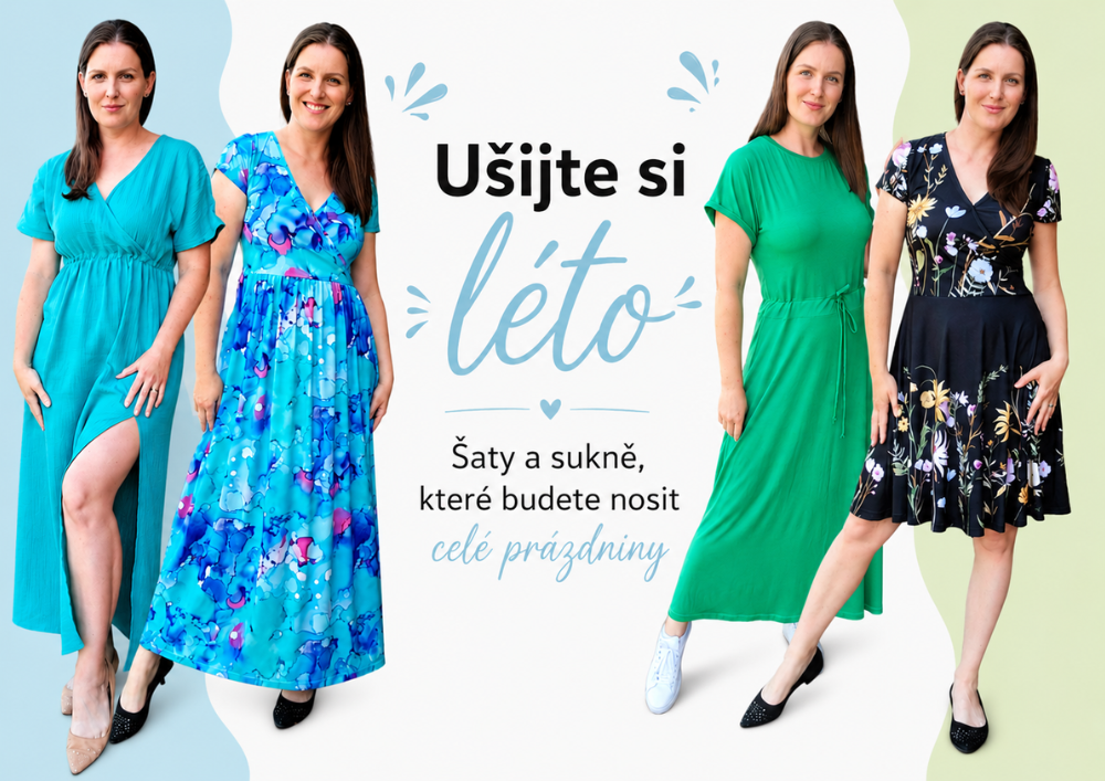 Šaty a sukně, které budete nosit celé prázdniny