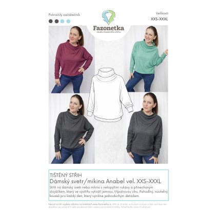 Obal 235 Dámský svetr Anabel