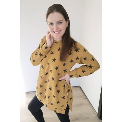 Střih na dámskou mikinu Bohemia vel.XXS-XXXL (171)