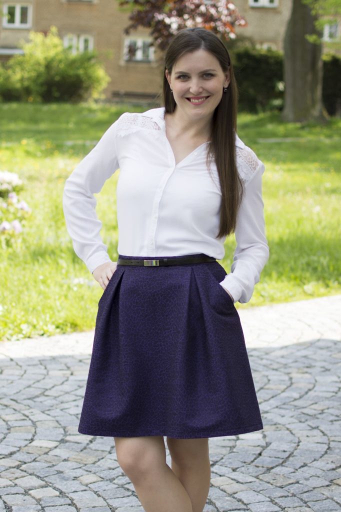 Střih dámská sukně Rose vel. 32-54 (129)