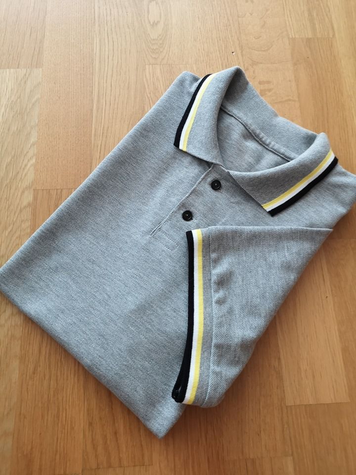 Střih pánské tričko s límečkem vel.XS-XXXXL (132)