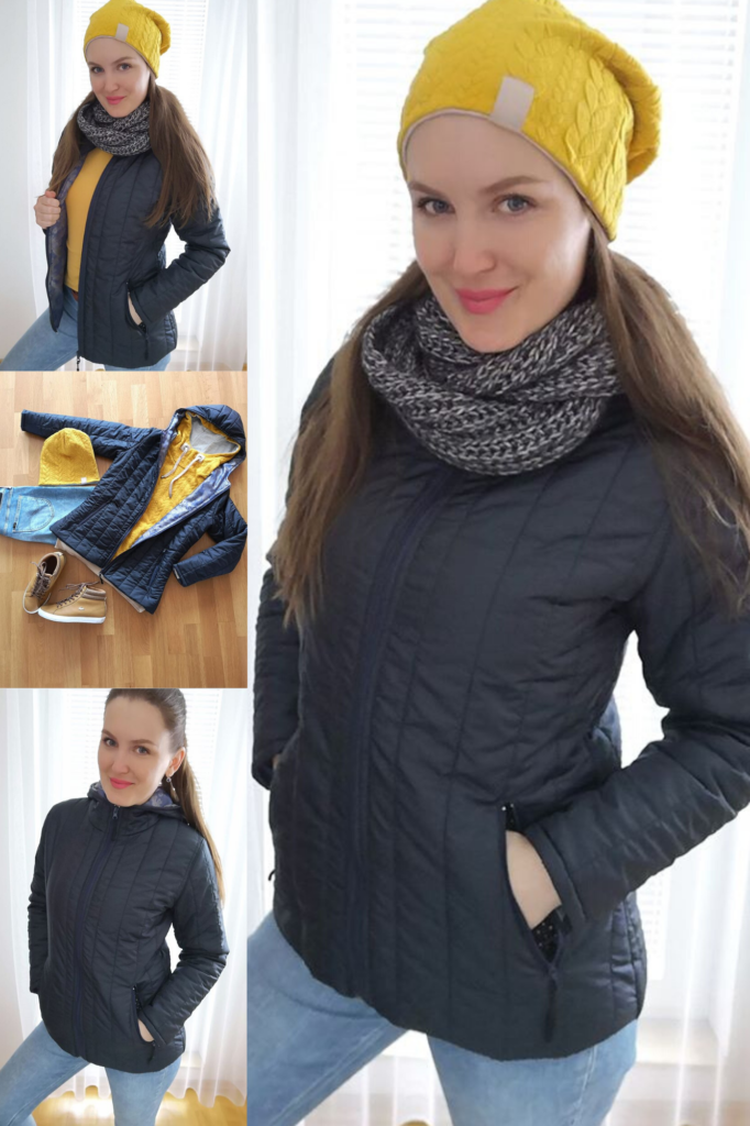 Střih dámská Bunda Silver Star vel.XXS-XXXL (145)