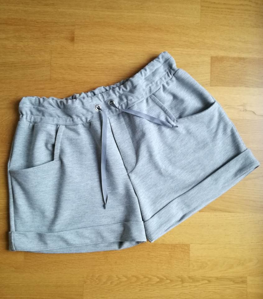 Střih na dámské šortky vel.XS-XXL (9)