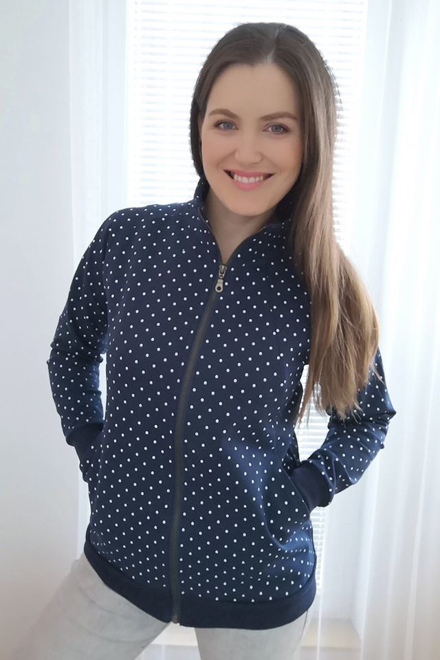 Střih dámská mikina Charlie vel.XXS-XXXL (146)