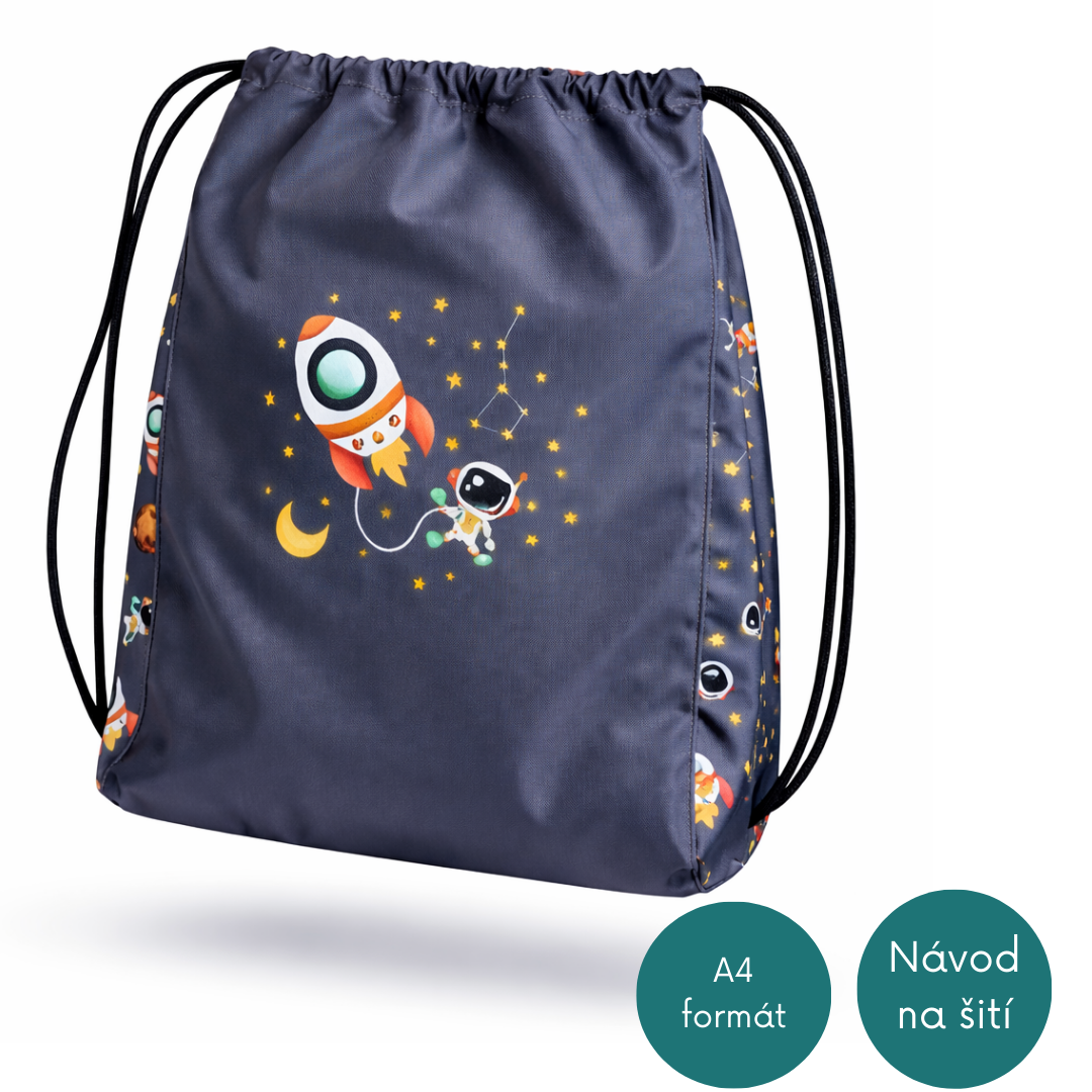 Střih na jednoduchý batoh/vak (166)