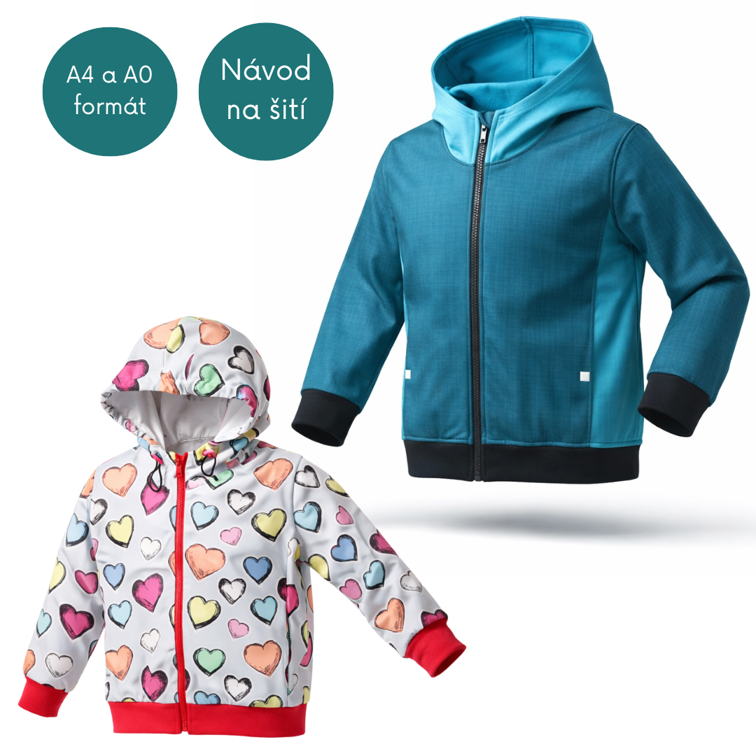 Střih bunda Basic vel.80-134 (72)