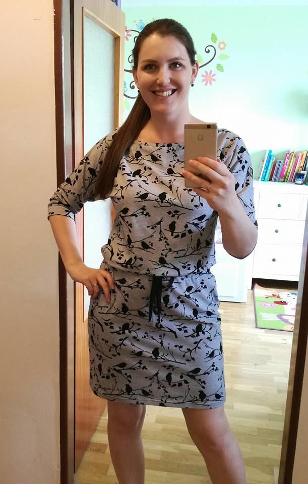 Střih dámské šaty Evelin vel.XXS-XXXL(76)