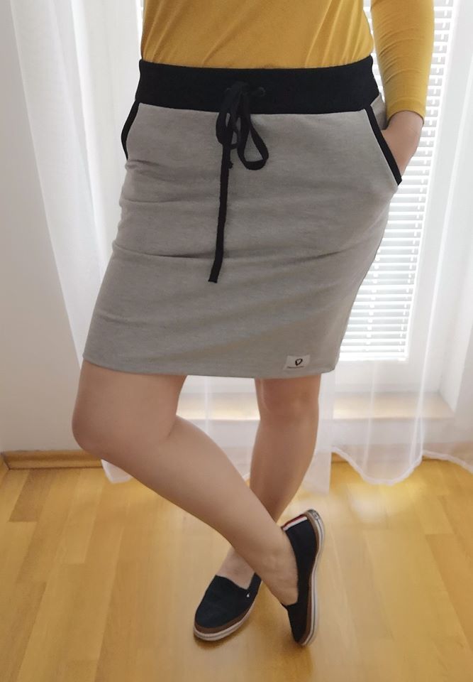 Střih sukně Meryl 2.varianty XS-XXXL (78)
