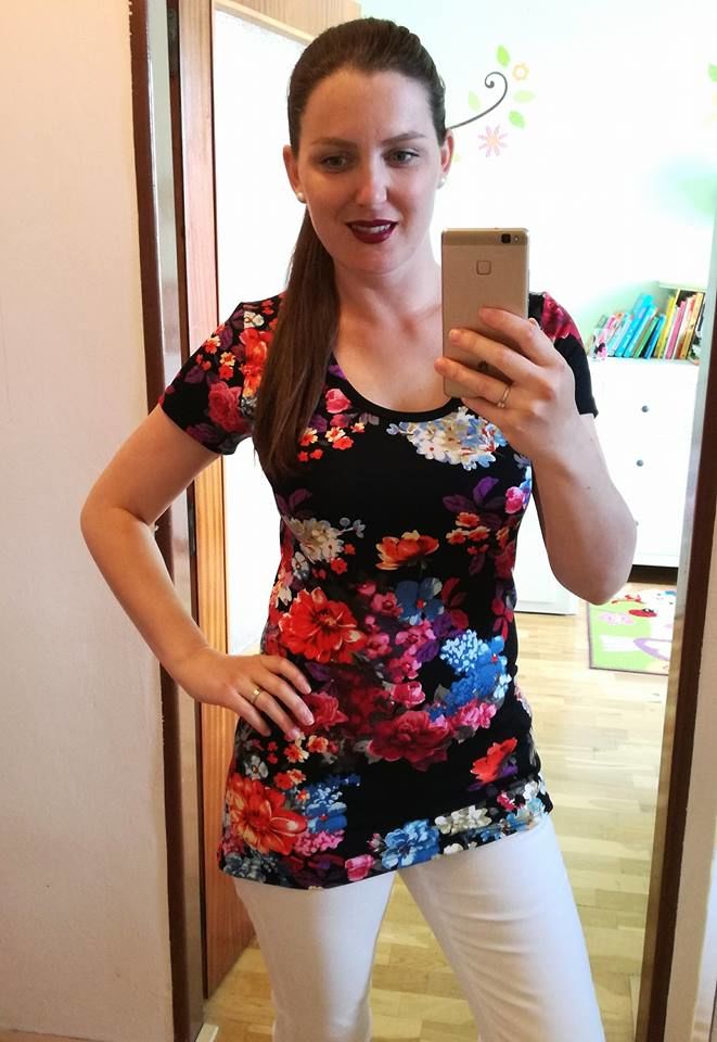 Střih dámské triko/tílko Bianca vel.XXS-XXXL(80)