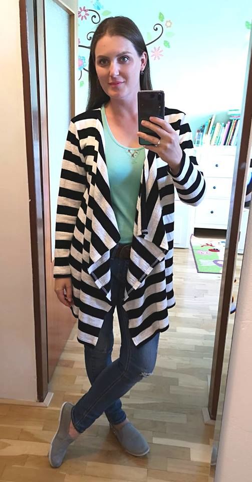 Střih dámský cardigan Carrie vel.XXS-XXXL (100)
