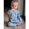 Tištěný Střih na Mimi a batolecí overalové pyžamko ve.62-104