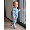 Tištěný Střih na Mimi a batolecí overalové pyžamko ve.62-104