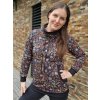 Tištěný střih dámská mikina Jiřinka vel.XXS-XXXL