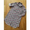 Tištěný střih dámské košilové šaty/košile vel. 32-52