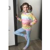 Střih na dětskou mikinu Rainbow vel.140-170 (175)