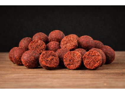 red fruit and shrimp