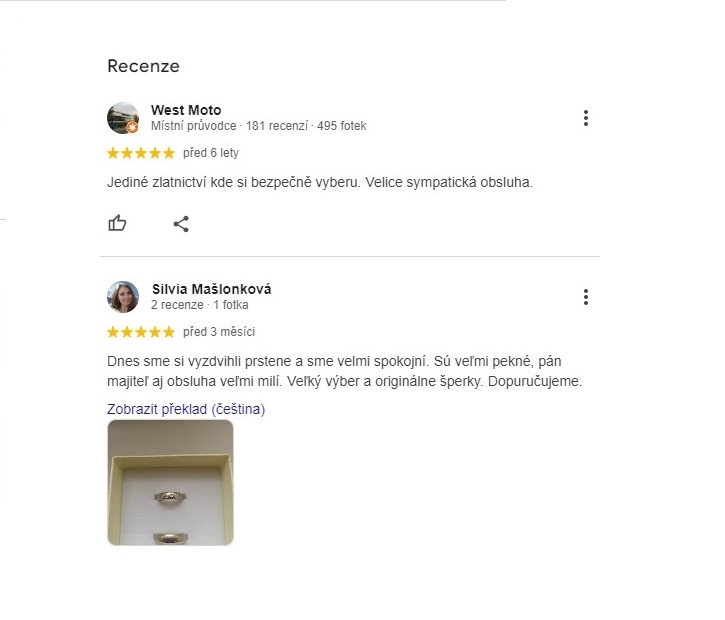 Co o nás říkají zákazníci..