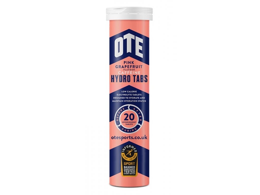 Sportovní nápoj OTE Hydro Tabs Caffeine (20 tb)