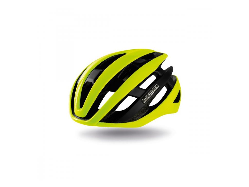 Cyklistická přilba Dotout Kabrio -  Shiny Yellow Fluo