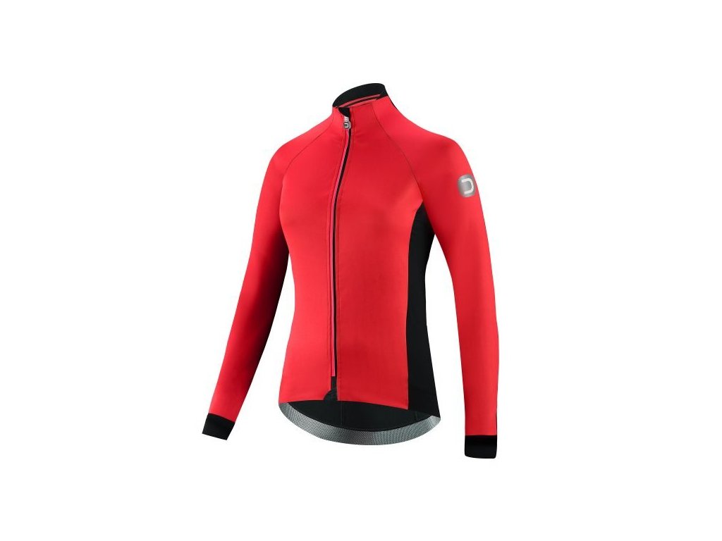 Dámská cyklistická bunda Dotout Tornado Jacket Coral/Black