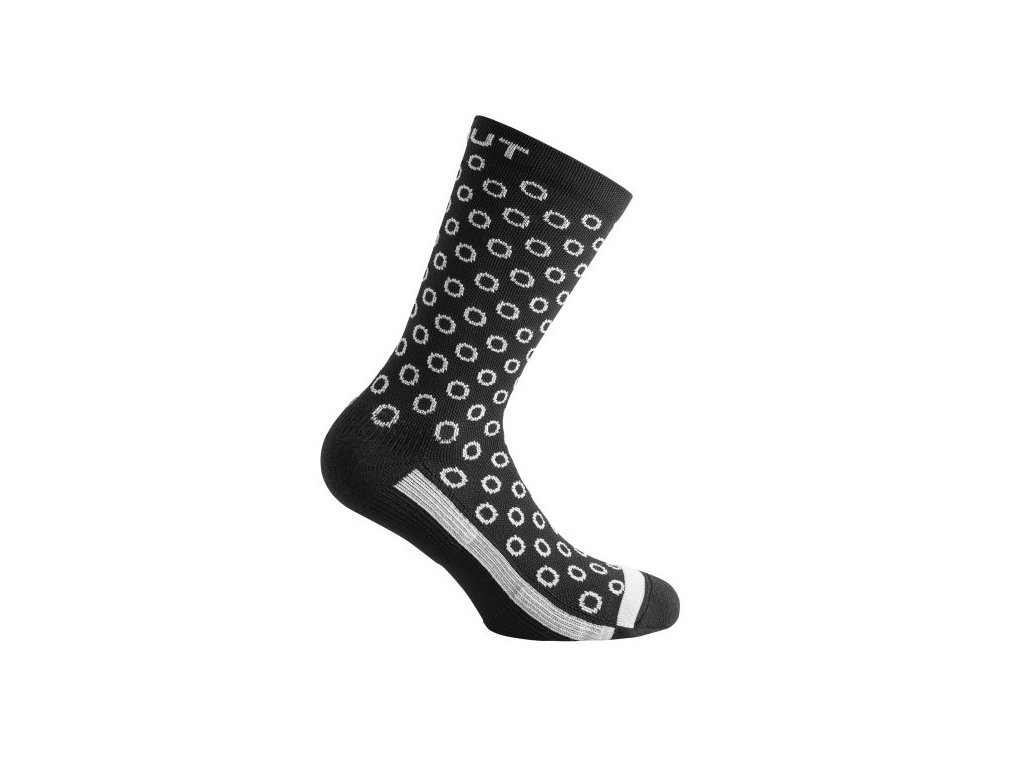 Cyklistické ponožky Dotout Dork Sock Black