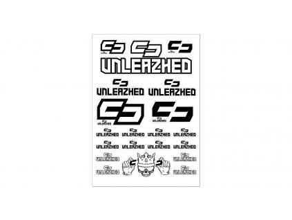 Samolepky Unleazhed Stickerbogen logo skin-logo