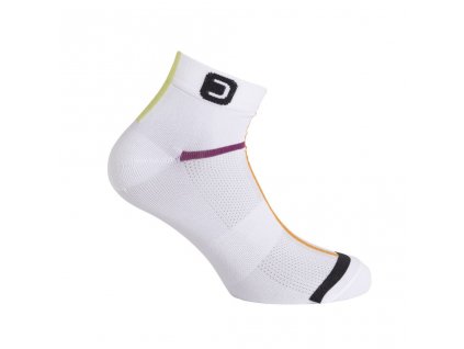 Dámské cyklistické ponožky Dotout Stripe W Sock - white