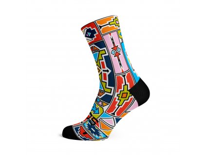 Cyklistické ponožky SOX Ndebele Socks