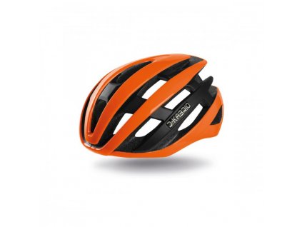 Cyklistická přilba Dotout Kabrio -  Shiny Orange Fluo