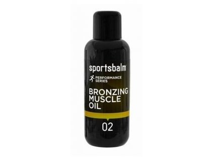 Tělový olej Sportsbalm Yellow Bronzing Muscle oil 200ml