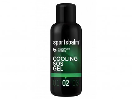 Chladivá masážní emulze Sportsbalm Green Cooling SOS gel 200ml