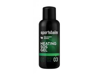 Hřejivá masážní emulze Sportsbalm SOS Heating gel 200 ml