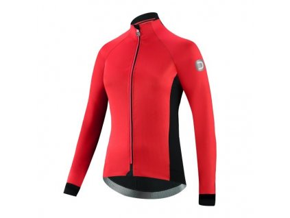 Dámská cyklistická bunda Dotout Tornado Jacket Coral/Black