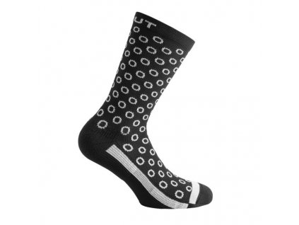 Cyklistické ponožky Dotout Dork Sock Black