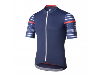 Cyklistický dres Dotout Tiger Jersey - blue