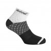 Dámské cyklistické ponožky Dotout Rainbow W Sock - white-black