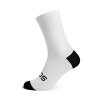 Cyklistické ponožky SOX Solid White Socks