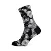Cyklistické ponožky SOX Mono Floral Socks