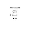 Carbon-Ti X-Fix Female XS