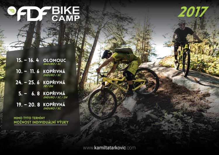 FDF Bike Camp 2017 čeká na vás